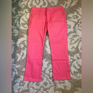 Vineyard Vines salmon chinos